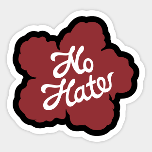 No Hate, Only Aloha! Sticker